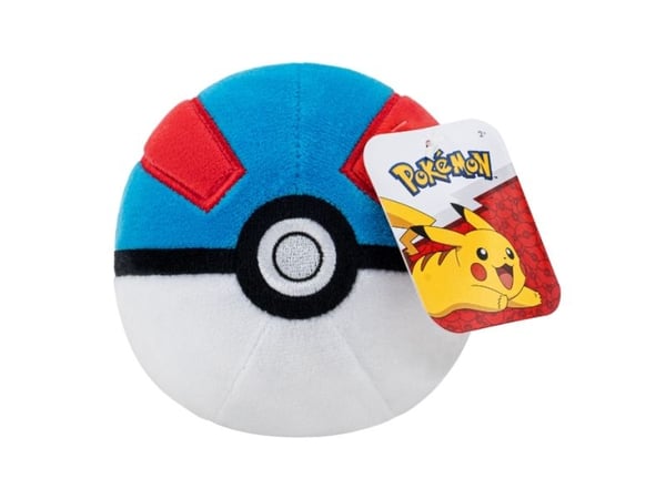 Pokemon plysj 10 cm Pokeball CDU