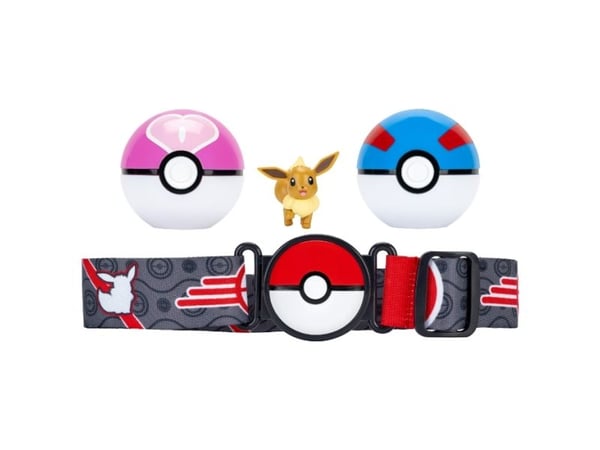 POKEMON CLIP N GO BELT SET EEVEE