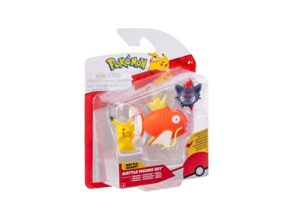 POKEMON BATTLE FIGURE 3 PK PIKACHU/MAGIKARP/ZORUA