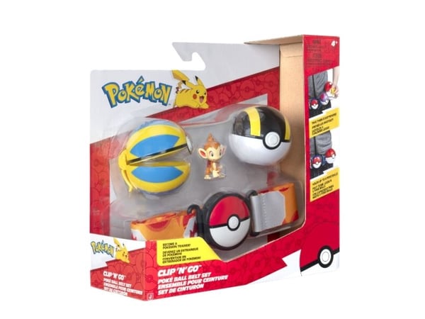 POKEMON CLIP N GO BELT SET CHIMCHAR
