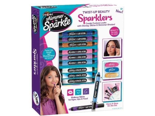 SHIMMER N SPARKLE TWIST UP BEAUTY SPARKLERS