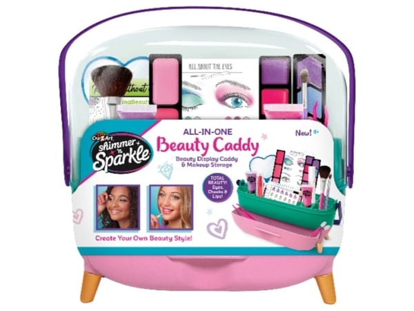 SHIMMER N SPARKLE ALL IN ONE BEAUTY CADDY