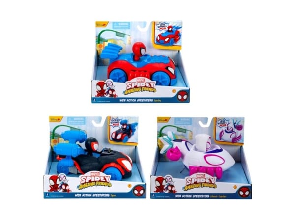 SPIDEY WEB ACTION SPEEDSTERS ASS
