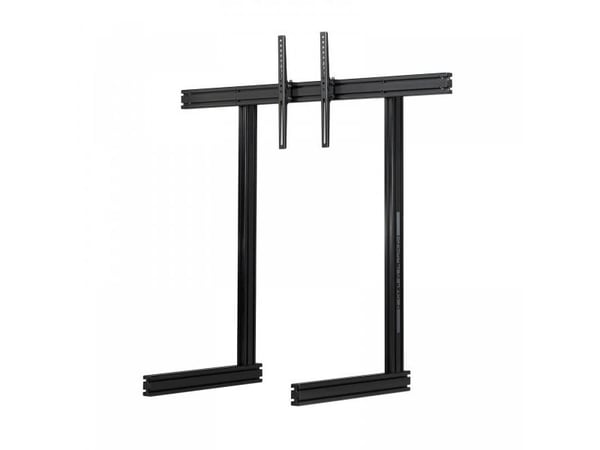 Next Level Racing Elite - Ställ - för Bildskärm - anodiserat, sprutat aluminium, pulverbelagt kolstål - svart - skärmstorlek: 21"-65" - fristående