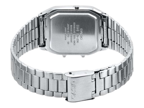 Casio Vintage AQ-230A-1DMQYES - Armbandsur - kvarts - analog+digital - harts