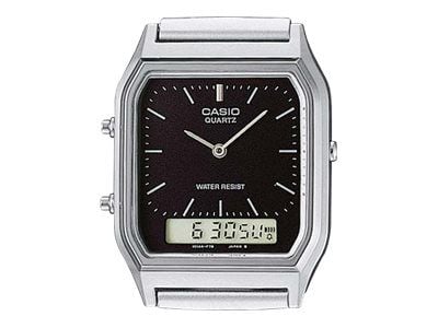 Casio Vintage AQ-230A-1DMQYES - Armbandsur - kvarts - analog+digital - harts