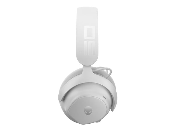 Alienware Pro Wireless Gaming Headset - Hodesett - full størrelse - Bluetooth / 2,4 GHz radiofrekvens - trådløs, kablet - aktiv støydemping - USB -...