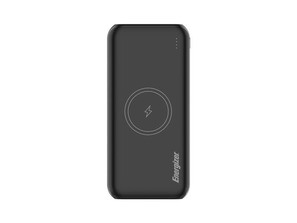 Energizer QE10009PQ, 10000 mAh, Lithium Polymer (LiPo), Trådløs lading, 20 W, Svart