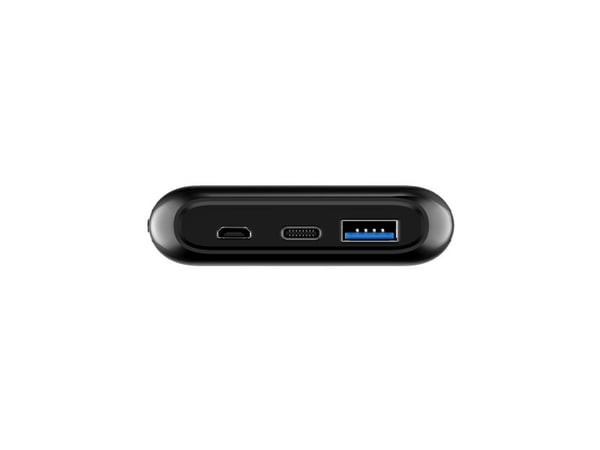 Energizer QE10009PQ, 10000 mAh, Lithium Polymer (LiPo), Trådløs lading, 20 W, Svart
