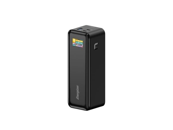 Energizer 140W nopea USB-C PD &amp; USB-A virtalähde, musta