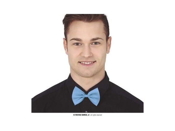 Vaaleansininen rusetti