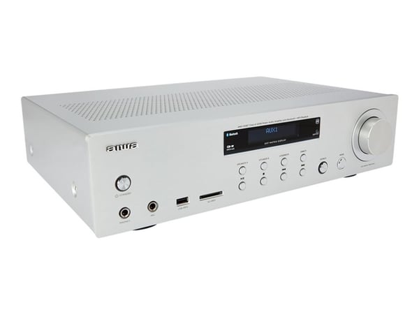AIWA AMU-120BT - Forsterker - 2 x 60 watt - sølv