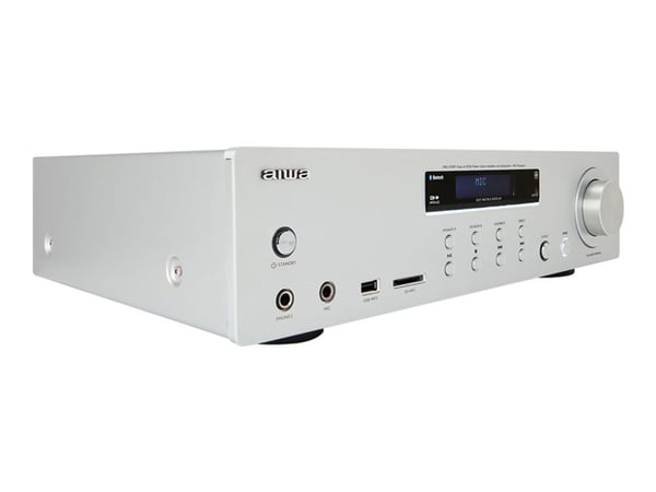 AIWA AMU-120BT - Forsterker - 2 x 60 watt - sølv