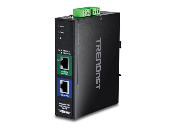 TRENDnet TI-IG319 PoE+ Injector Industrial 10G - PoE-injektori (TI-IG319) - PoE-injektori (TI-IG319)