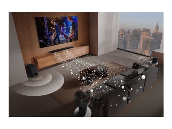 LG S60TR, 5.1 kanavaa, 440 W, DTS, DTS Digital Surround, Dolby Digital, Bass Blast, Bass Blast+, Peli, Elokuva, Urheilu, Vakio, 100 W, 120 W