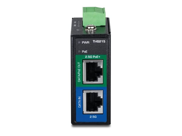 TRENDnet TI-IG215 PoE+ Injector Industrial 2.5G - 1 Gbps - Ethernet (TI-IG215)