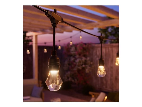 Nanoleaf Nanoleaf Essentials Smart Multicolour Outdoor String Light Expansion Pack - 15m moniväriset ulkovalaisimet, 55 Lm/bulb 24 W 2700 K - 6500 ...