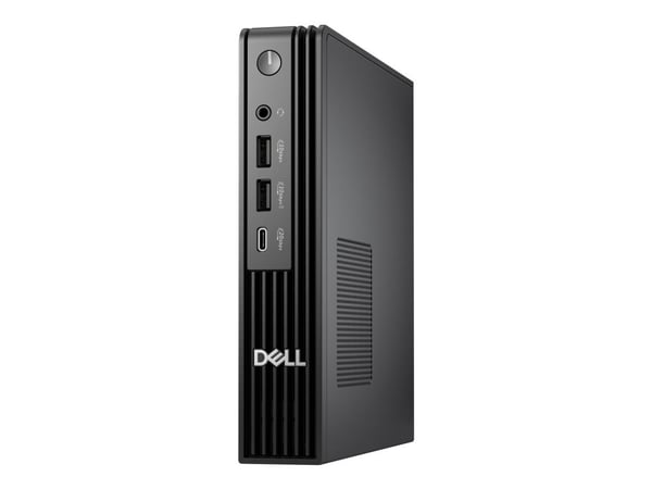 Dell Pro Micro Plus QBM1250 - AI PC - mikro Core Ultra 5 235 / inntil 5 GHz - RAM 16 GB - SSD 512 GB - NVMe, TLC - Intel Graphics - Gigabit Etherne...