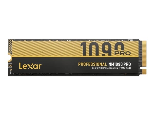 Dysk SSD Lexar NM1090 Pro 1TB M.2 2280 PCI-E x4 Gen5 NVMe (LNM109P001T-RNNNG)
