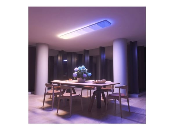 Nanoleaf Skylight Expansion Pack - Taklyspanel - LED - 300 x 300 mm - 16 W - RGB/varmt til kjølig hvitt lys - 2700-6500 K - kvadrat