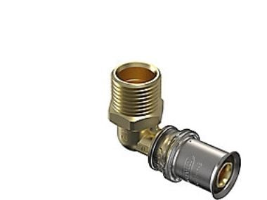 Wavin Tigris M5 90° övergångsvinkel 20 mm x 3/4"