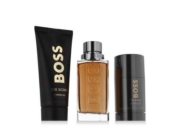 Hugo Boss The Scent For Him Eau De Toilette Spray 100ml Set 3 Pieces