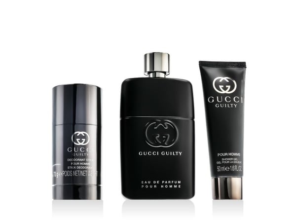 Gucci Guilty Pour Homme EDP 90 ml + deodorantstift 75 ml + shower gel 50 ml