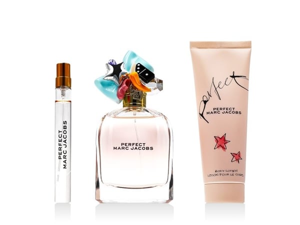 Marc Jacobs Perfect parfymset 100 ml + 10 ml EDP + 75 ml bodylotion