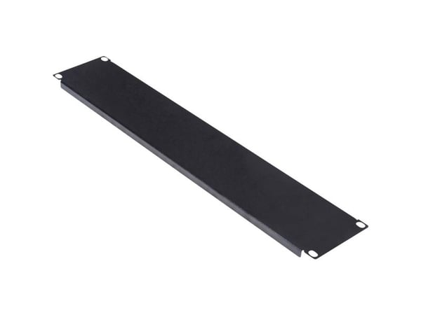 ROLINE 19 tommers blindpanel 2U svart (26.21.0094)