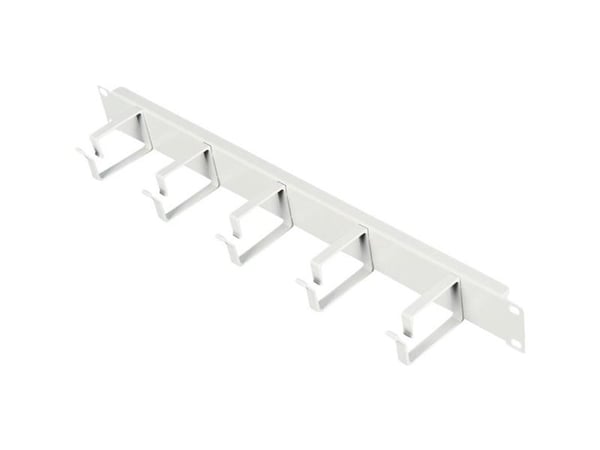ROLINE 19 tommers rangeringspanel 1 U 40x60mm grå (26.21.0098)