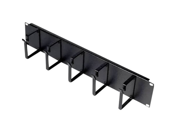 ROLINE 19 tommers rangeringspanel 2 U 85x60mm svart (26.21.0264)