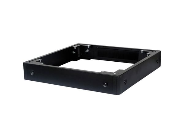ROLINE 26.21.0240, Rackbase, Sort, Stål, 600 mm, 600 mm, 100 mm