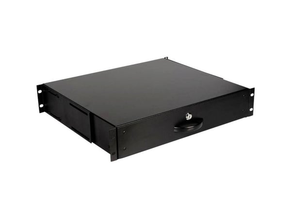 ROLINE 26.21.0269, Tastaturbrett, Sort, Stål, 2U, 485 mm, 400 mm