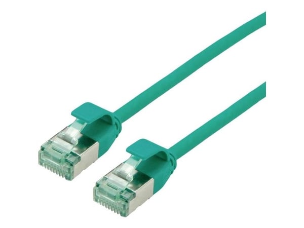 ROLINE RM U/FTP patch-kaapeli Cat.6A/Cl.EA SLIM vihreä 5m - FTP (21.45.3337)