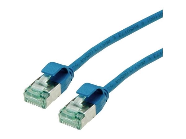 ROLINE 21.45.3346-50, 3 m, Cat6a, U/FTP (STP), RJ-45, RJ-45, Blå