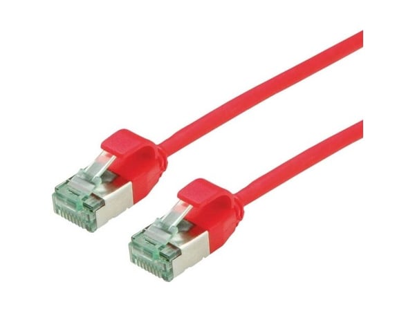 ROLINE 21.45.3316-50, 3 m, Cat6a, U/FTP (STP), RJ-45, RJ-45, Röd