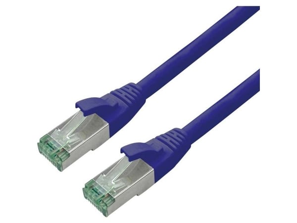 ROLINE RM S/FTP Patchkabel Kat6A/Kl.EA TPE blau 7m - FTP - PIMF (21.45.3246)
