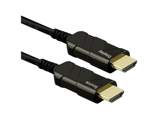 ROTRONIC-SECOMP Roline - Ultra High Speed - HDMI-kabel med Ethernet - HDMI hann til HDMI hann - 50m - Skjermet - Sort - støtter 8K 6
