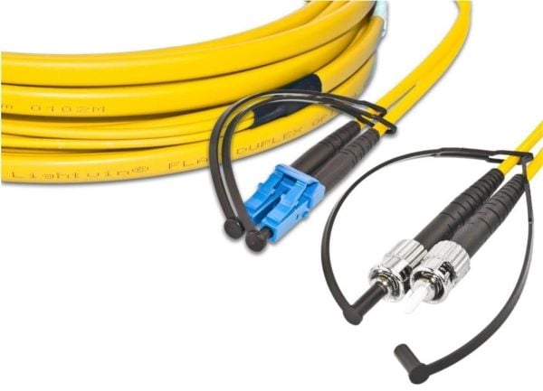 Lightwin LDP-09 LC-ST 1,0 FD, 1 m, OS2, LC, ST