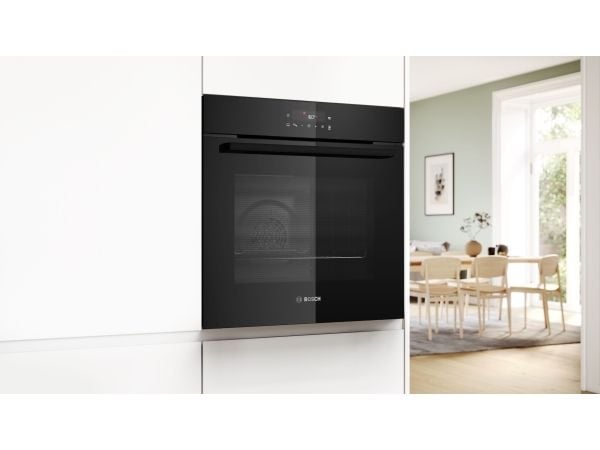 Bosch Serie 2 HBA571BB4, Medium, Elektrisk ovn, 71 l, 3600 W, 71 l, Vifteaktivert