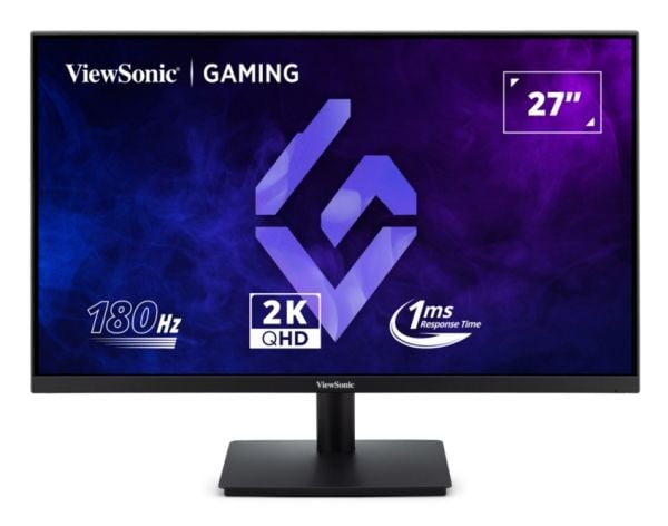 Viewsonic VX Series VX27G1-2K, 68,6 cm (27"), 2560 x 1440 piksler, Quad HD, LED, Sort