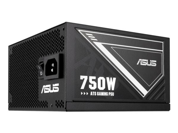 ASUS ATS - Strømforsyning (intern) - ATX12V - 80 PLUS Gold - AC 110-240 V - 750 watt - aktiv PFC