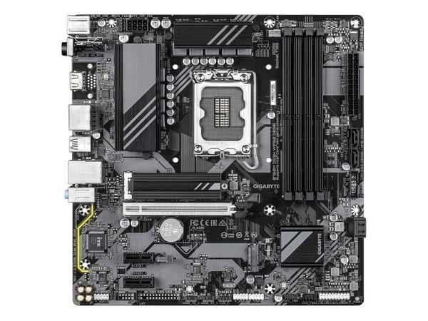 GIGABYTE B760M DS3H WIFI6E GEN5, Intel, LGA 1700, Intel® Celeron®, Intel Core i3 12th Gen, Intel Core i3 13th Gen, Intel Core i3 14th Gen, Intel......