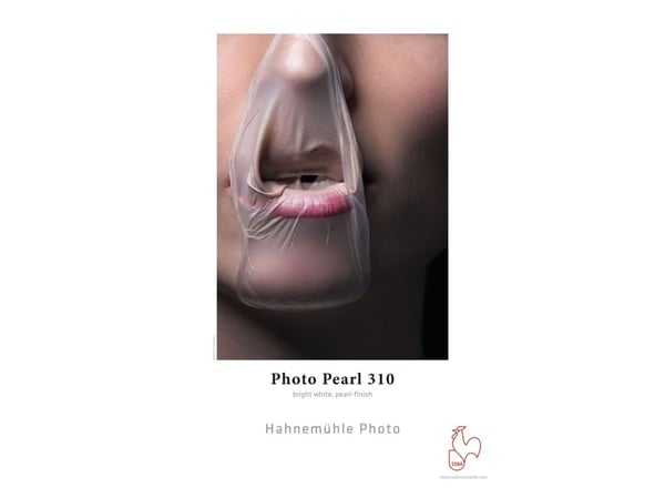 Hahnemühle Photo Pearl, Perle, 310 g/m², Blekkdyse, Hvit, 610 mm, 25 m