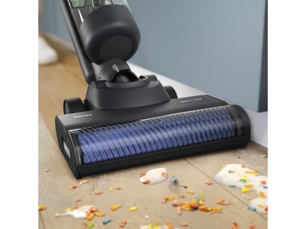Philips 7000 series Støvsug og vask, 2-i-1 stavstøvsuger, Uten pose, Svart, 0,45 l, Plast, Tørr & våt