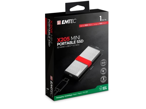 EMTEC - SSD - 1 TB - extern
