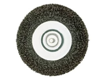 Metabo 630551000, Slipebørste, Metall, Maling, Rustfritt stål, Rustfritt stål, Grå, Rund, 6 mm