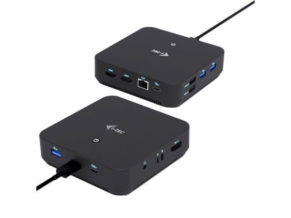 i-Tec - Dockningsstation - USB-C / USB4 / Thunderbolt 3 / Thunderbolt 4 / Thunderbolt 5 - 2 x HDMI, DP++ - 1GbE - Europa