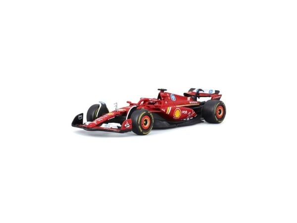 BBURAGO Ferrari SF-24, Modellsportbil, Förmonterad, 1:43, Ferrari F1 SF-24, Alla, Metall, Plast