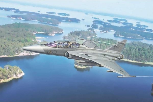 1:72 JAS-39D Gripen dubbelsitsig